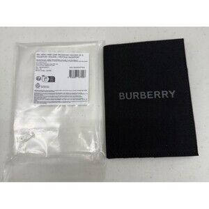 Burberry Black Passport Holder Cover Authentic Beauty GWP